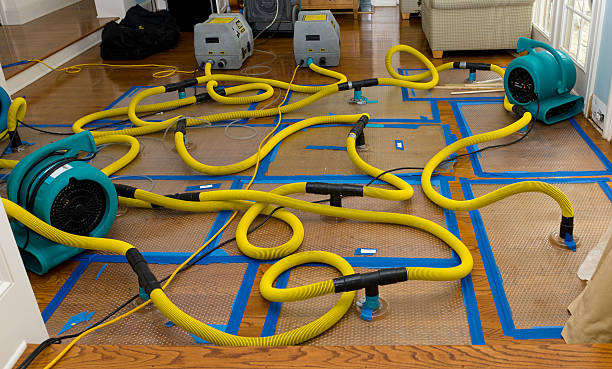 Professional Water Extraction technician working in Murphy, NC